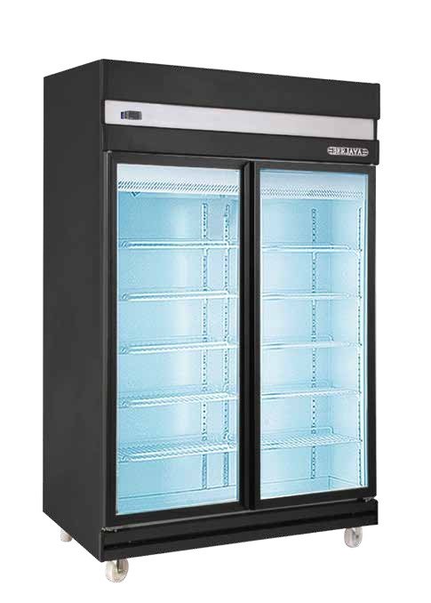 Berjaya 882L Glass Display Chiller 2DDC-IV-BB