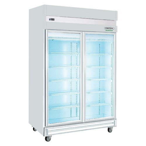 Berjaya 882L Glass Display Chiller 2DDC-IV-WB
